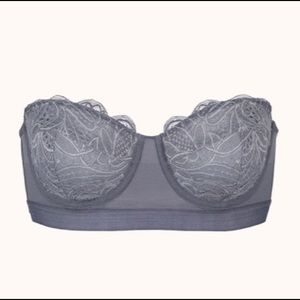 Lively | Lace Strapless Grey | 32B | Worn Once